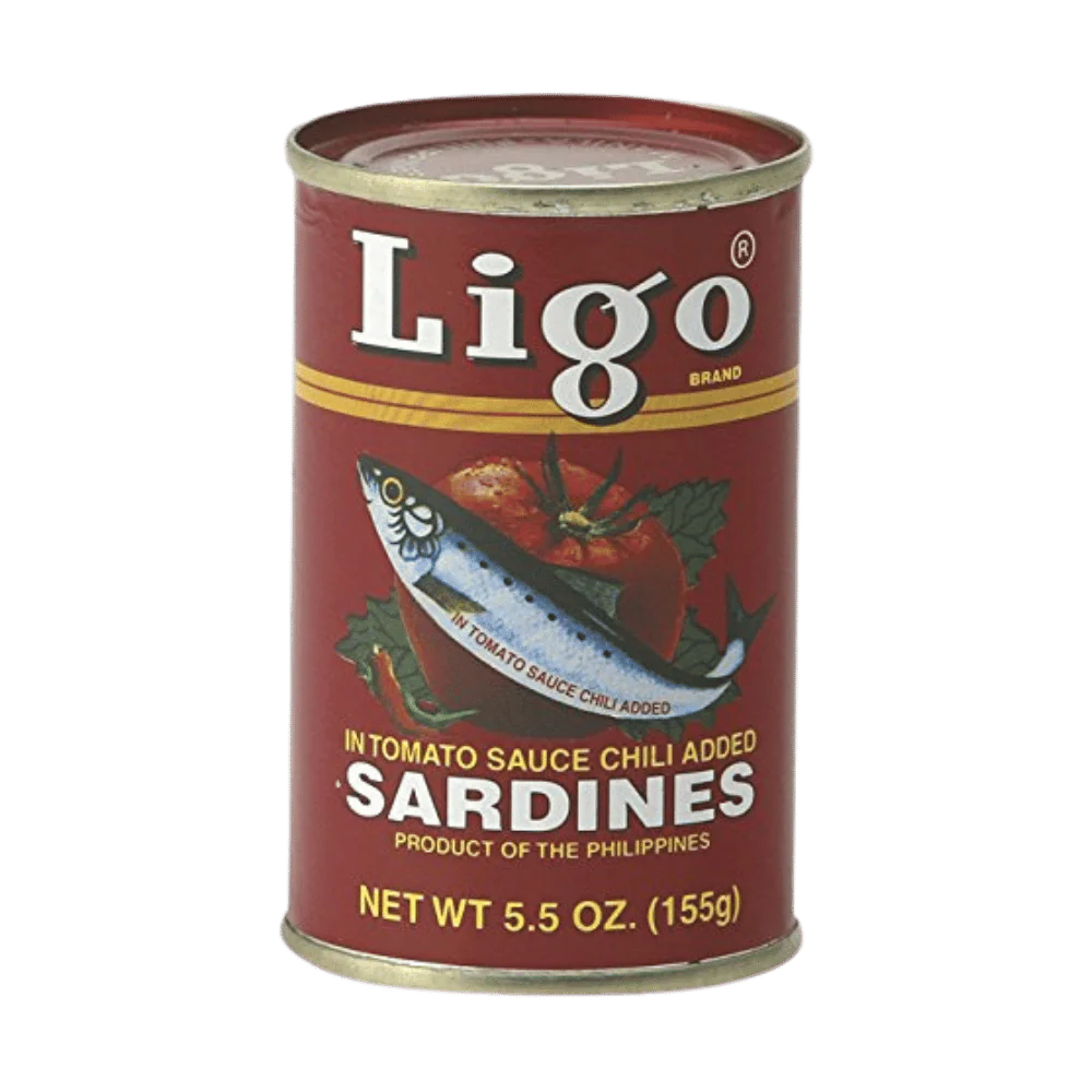 LIGO Sardinen Tom. Sauce Scharf\Rot Dose 155G