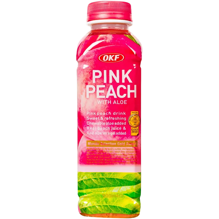 OKF Pink Peach Drink 500ML