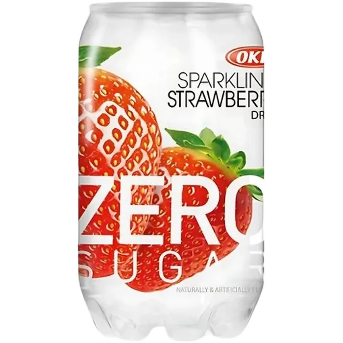 OKF Sparkling Strawberry Zero 350ML
