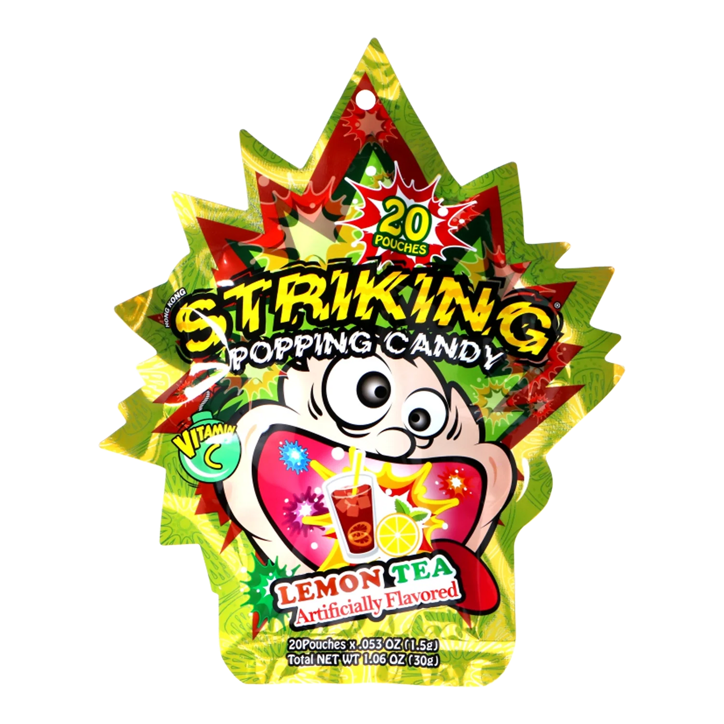 STRIKING Popping Candy Lemon Tea 30G