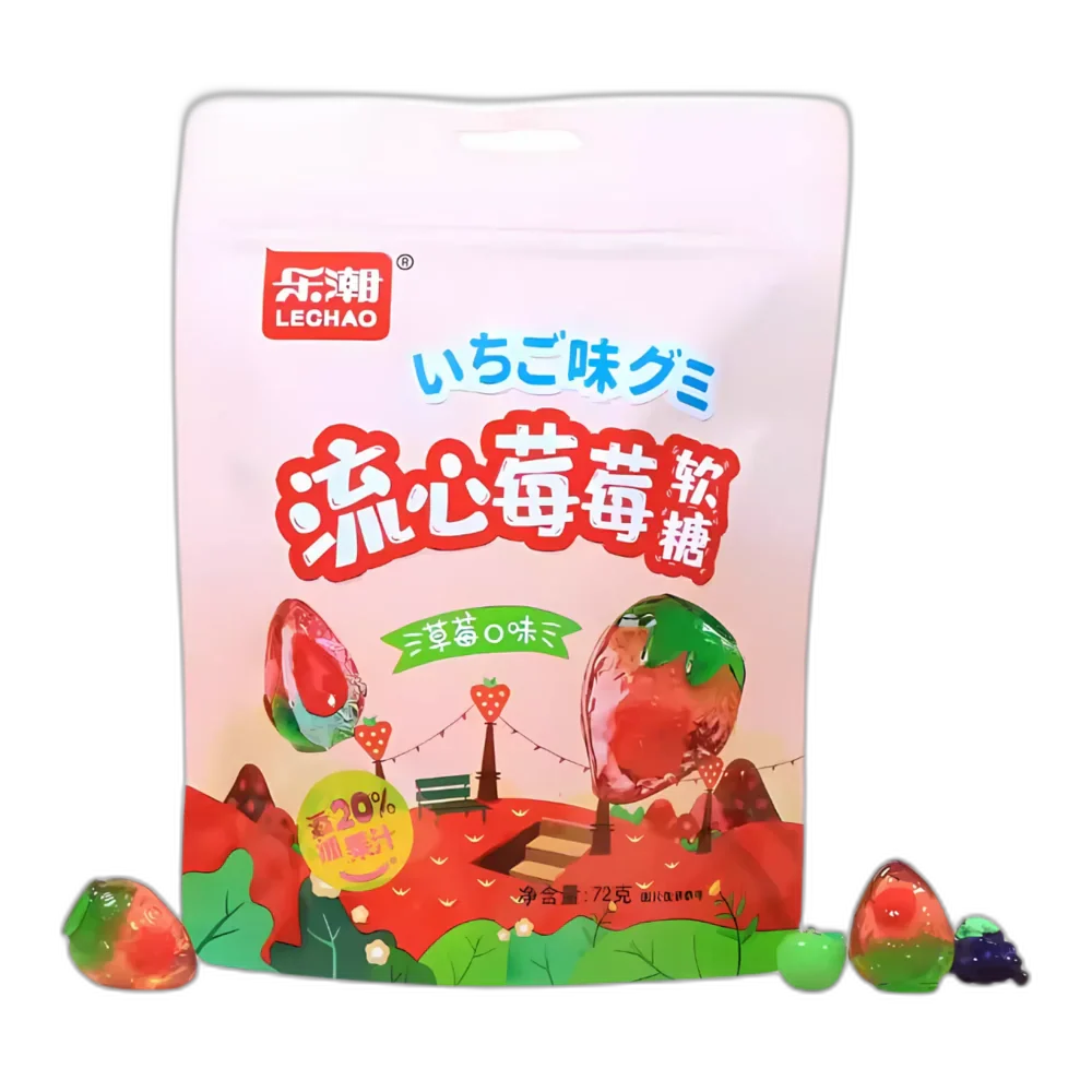LE CHAO Soft Candy Strawberry 72G