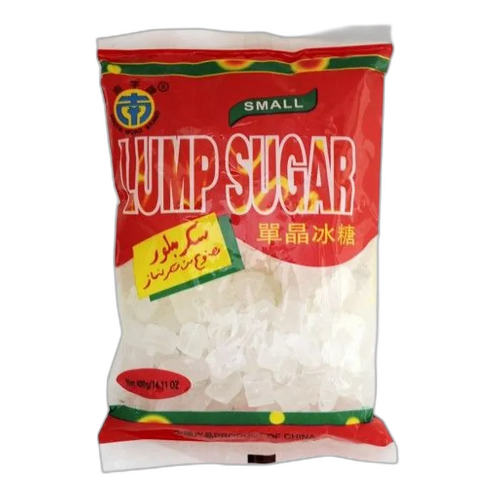 SOUTH WORD Kandiszucker Weiß 400G – Weißer Kristallzucker aus Rohrzucker