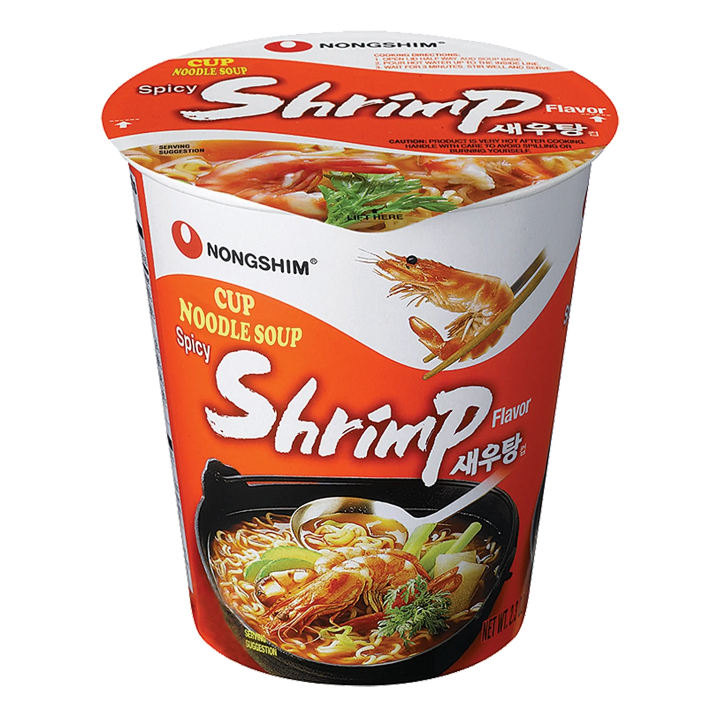 NONGSHIM Instant Nudeln Shrimp Cup 67G