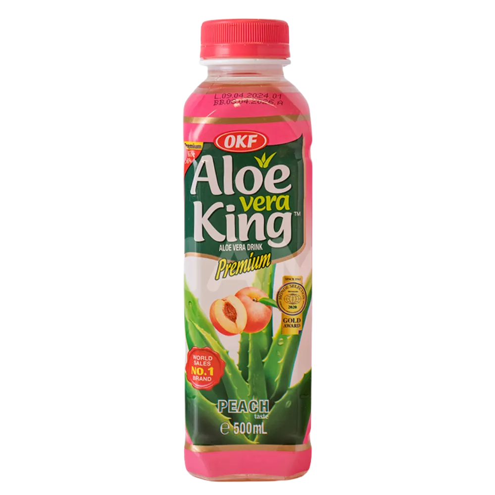 OKF Aloe Vera Getränk Pfirsich 500ML