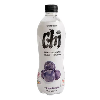 CHI FOREST Sprudelwasser Grape 480ML