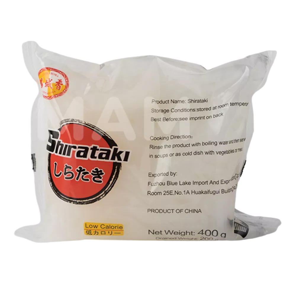 CITYAROMA Shirataki Udon Noodles Wide 400G