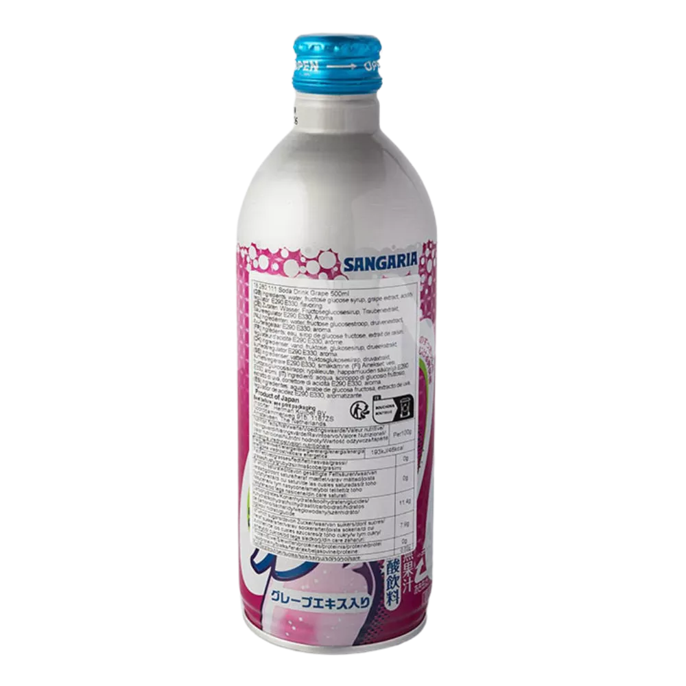SANGARIA Soda Drink Grape 500ML
