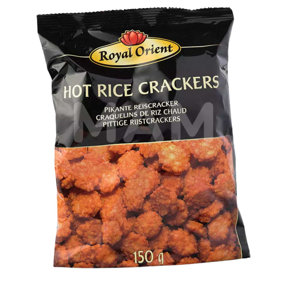 ROYAL ORIENT Hot Rice Crackers (Savory) 150G
