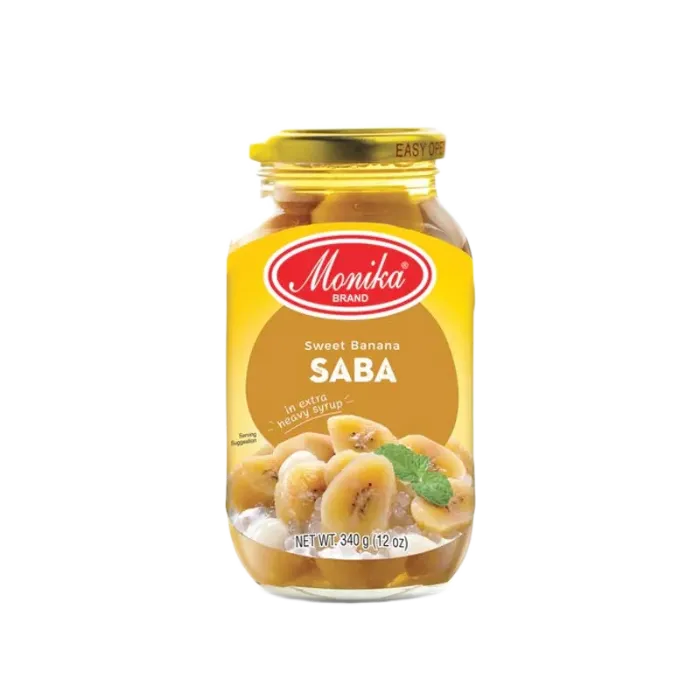 MONIKA Saba Süße Bananen Gl 340G