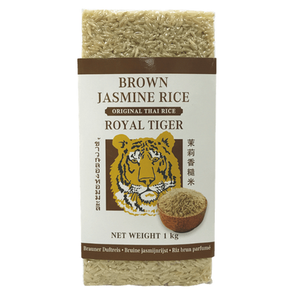 ROYAL TIGER Brown Jasmine Rice 1KG