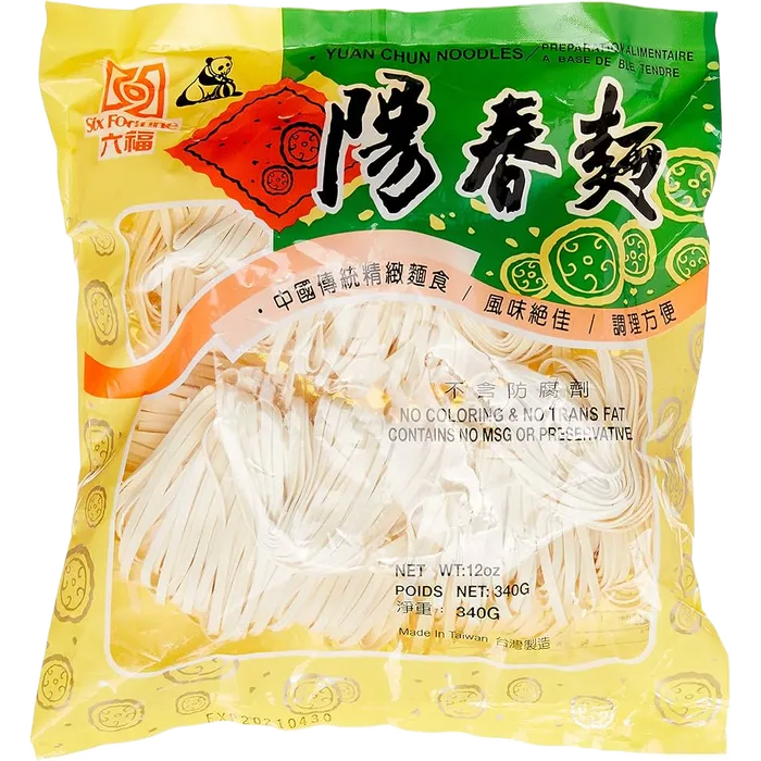 SIX FORTUNE Young Chun Noodles Original 340G