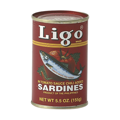 LIGO Sardinen Tom. Sauce Scharf\Rot Dose 155G