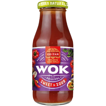 GO-TAN All Natural Sweet And Sour Sauce 240ML