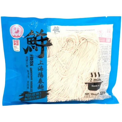 YUANFU Frische Shanghai Nudeln 400G