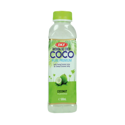 OKF Coconut Getränk 500ML Bebida de Coco Pure Prem.