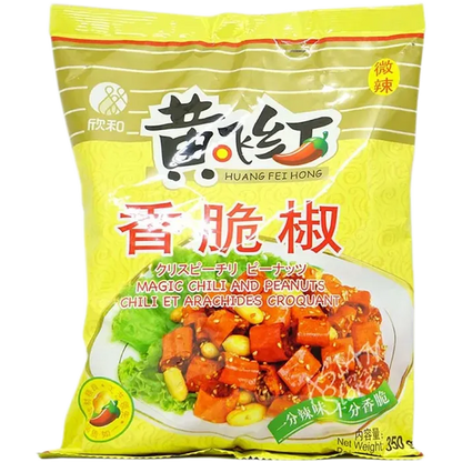 CN HUANG FEI HONG Crispy Chili Peanuts 350G
