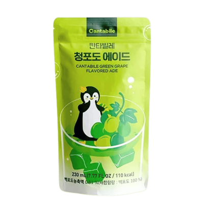 CANTABILE Flavoured Ade Green Grape 230ML