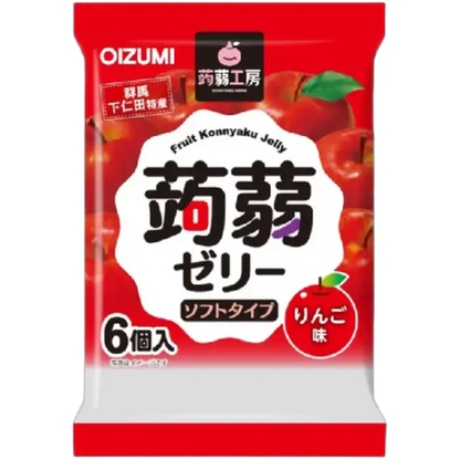 SHIMONITA Konjac Kobo Jelly Apple Flav. 106G