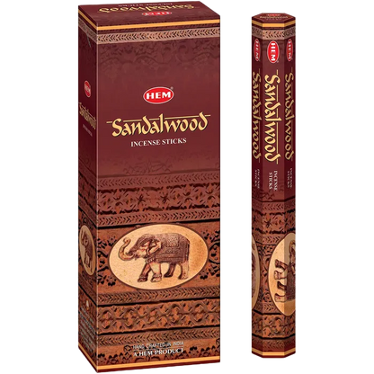 HEM Räucherstäbchen Sandelholz Pk=20Stk