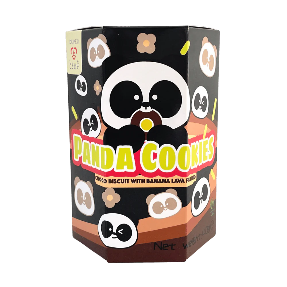 TOKIMEKI Panda Biscuit Banana Filling 40G