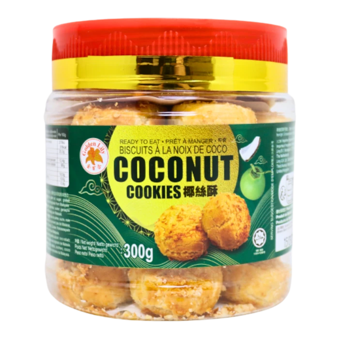 GOLDEN LILY Cookies Coconut Coconut Cookies 300G