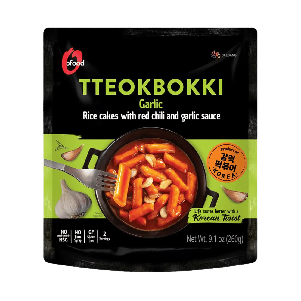 OFOOD Tteokbokki Chilli & Knoblauchsauce 260G