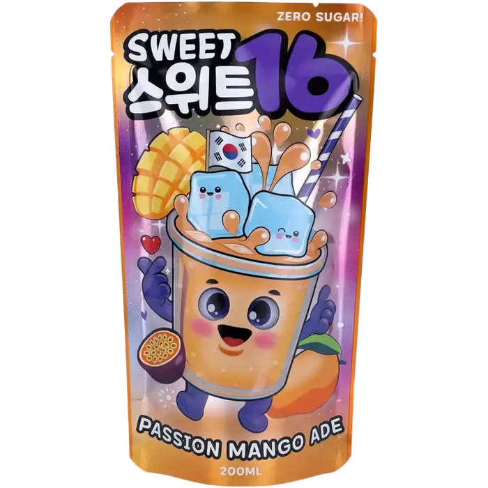 KR Sweet16 Passsion Mango Zero 200ML