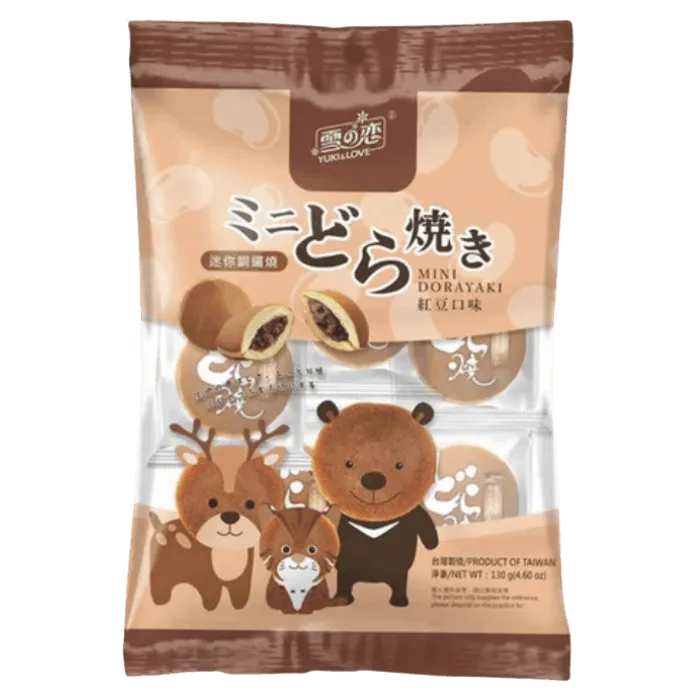 Y&L Mini Dorayaki mit roter Bohnenpaste 130g