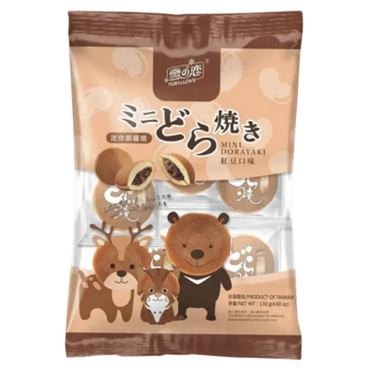 Y&L Mini Dorayaki mit roter Bohnenpaste 130g