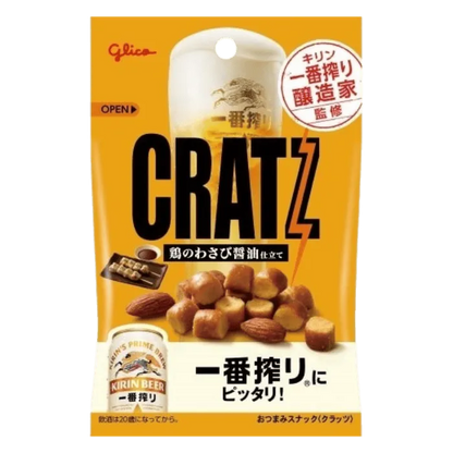 GLICO Cratz Hühner Wasabi Soja Sauce Gebäck 42g
