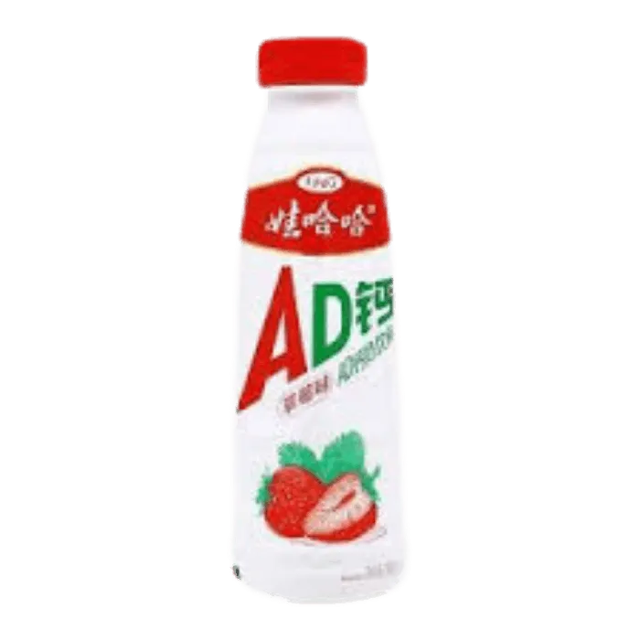 WAHAHA AD milk drink with vitamins strawberry 450ml