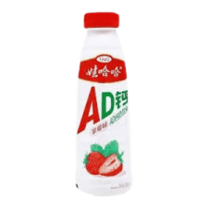 WAHAHA AD milk drink with vitamins strawberry 450ml