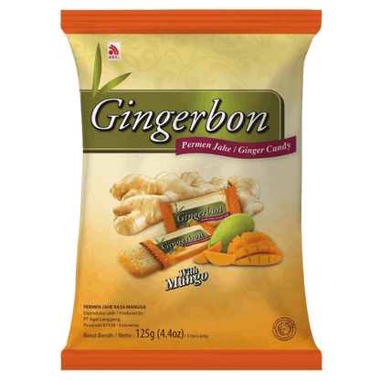 GINGERBON Ingwerbonbon Ingwer Mango 125g