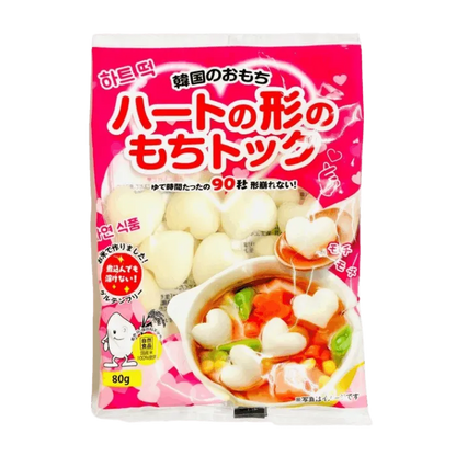 DAISHIN Heart-Shaped Japan. Rice Cake 80G