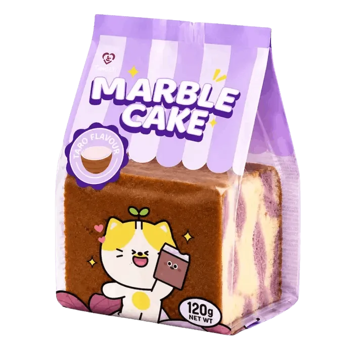 TOKIMEKI Marble Cake Taro Flavor 120G