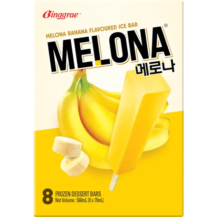 MELONA Bananeneis 8x8x70ML