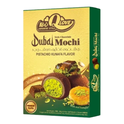 QLove Dubai Chocolate Delux Mochi 168g