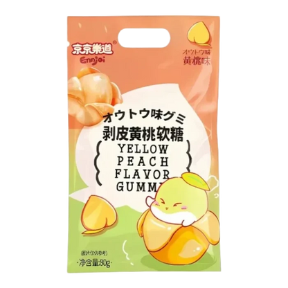 Ennjoi Yellow Peach Peeling Gummy Candy 80g
