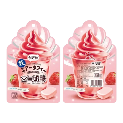 HY Strawberry Airy Milk Candy 60g