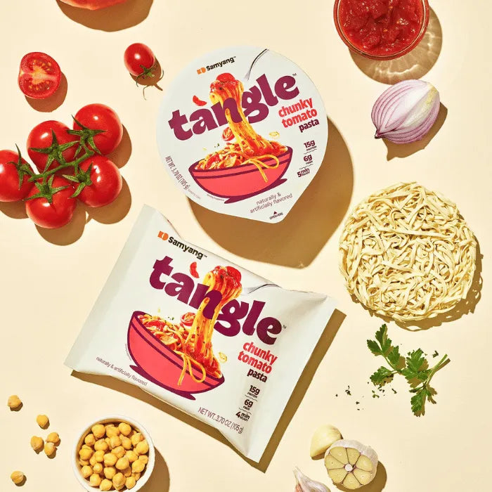 SAMYANG TANGLE Chuncy Tomato Pasta Bowl 105G