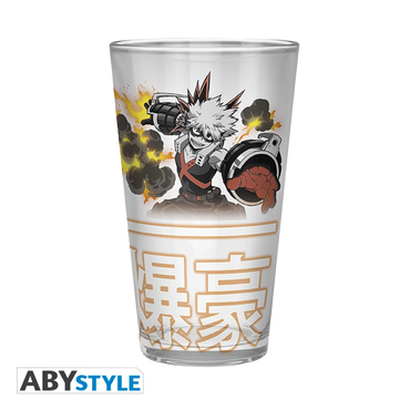 MY HERO ACADEMIA Gift Set XXLGlas+Pin+Notebook Hero