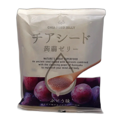 WAKASHOU Chiaseed Jelly Grape 165G