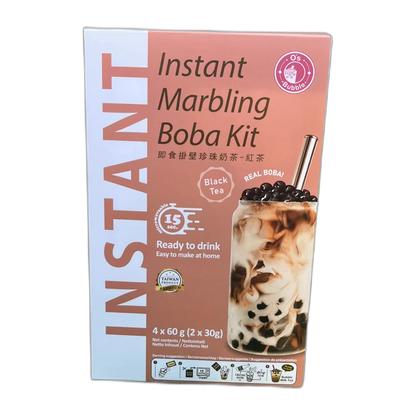 O's Bubble Instant Boba Black Tea  240G