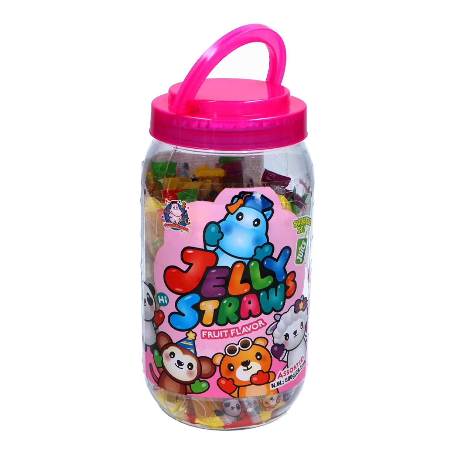 Hippo Jelly Straw 800g