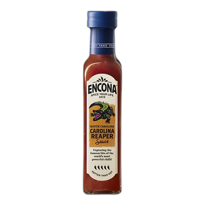ENCONA Carolina Reaper Sauce – Extrem scharfe Chilisauce 142ML