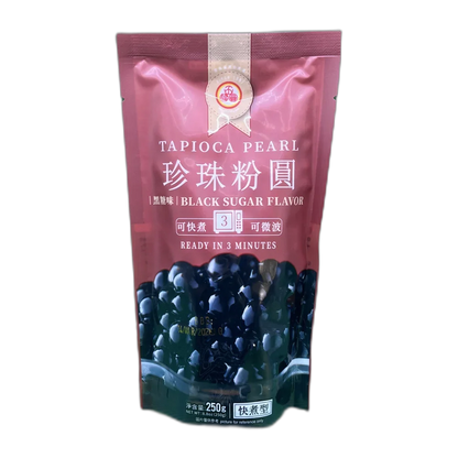 CN WFY Tapioca Pearl Topping Black Sugar 250G