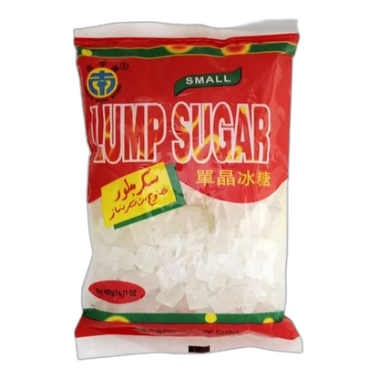 SOUTH WORD Kandiszucker Weiß 400G – Weißer Kristallzucker aus Rohrzucker