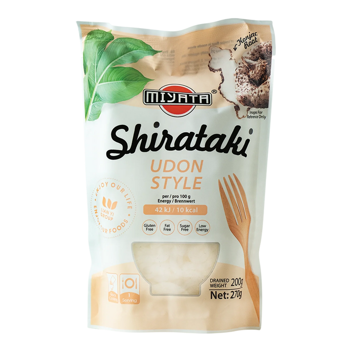 MIYATA Shirataki Udon Style Nudeln 270G