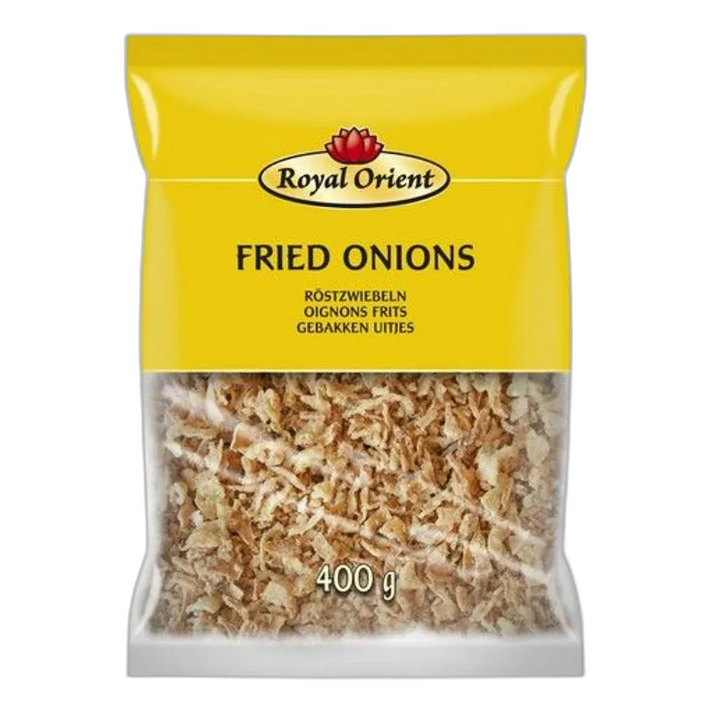 ROYAL ORIENT Fried Onions 400G – Crispy taste for your dishes