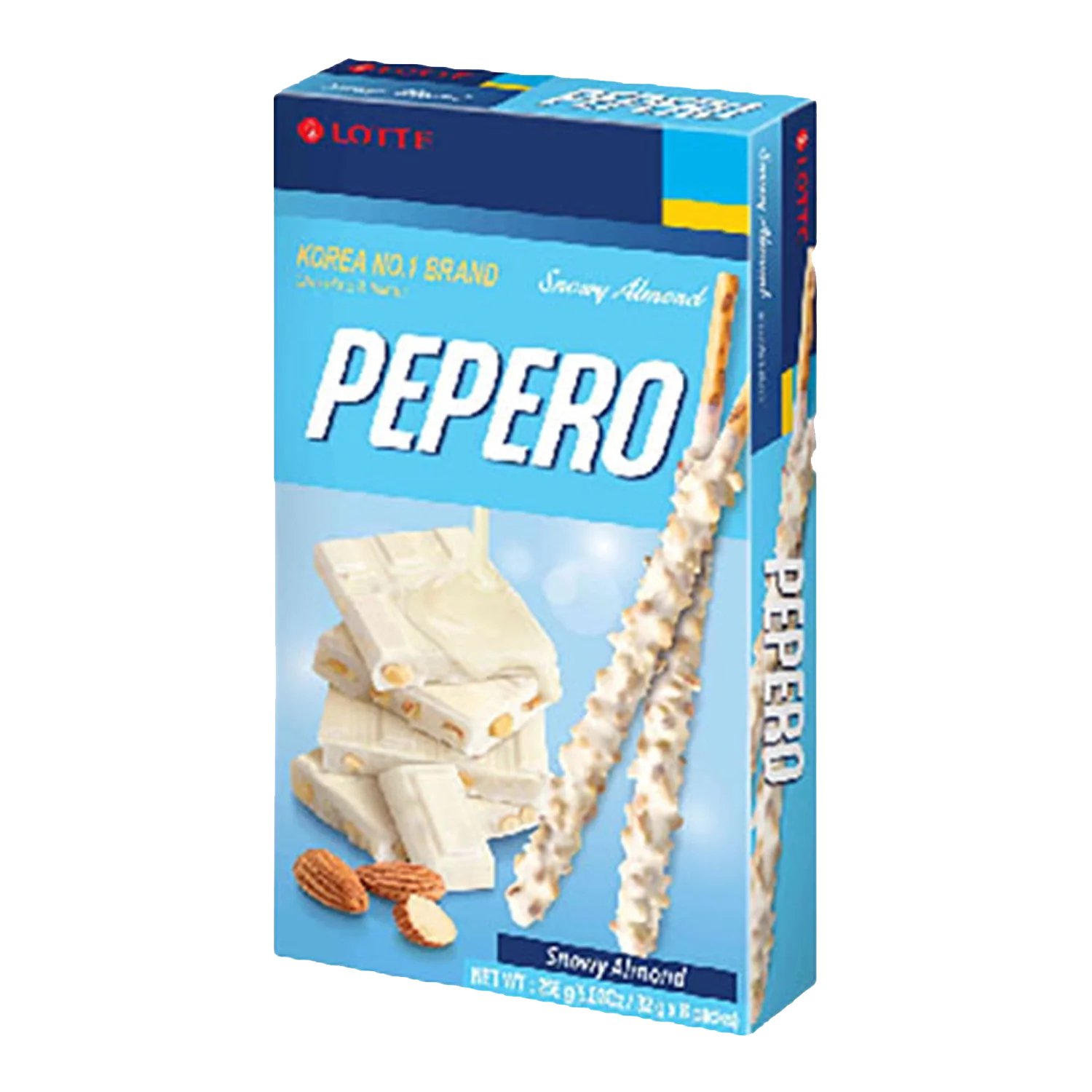 PEPERO Biskuit Stick Snowy Almond 36G